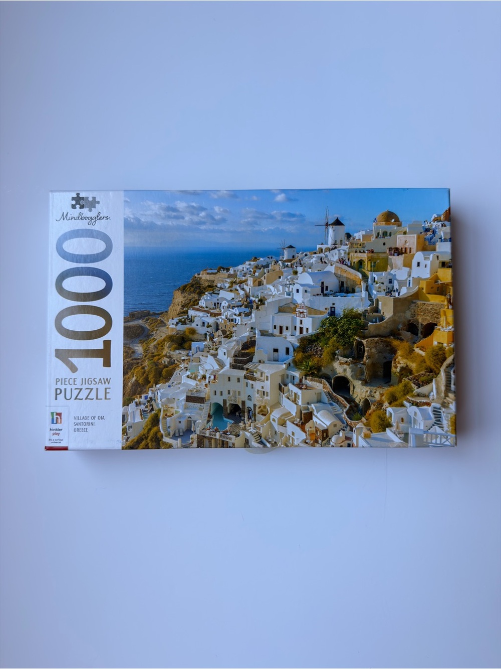 1000-Piece Santorini Village Puzzle